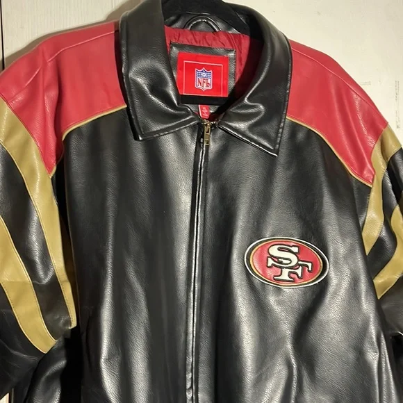 NFL San Francisco 49ers Jacket Size XL G3 G-III RARE YKK